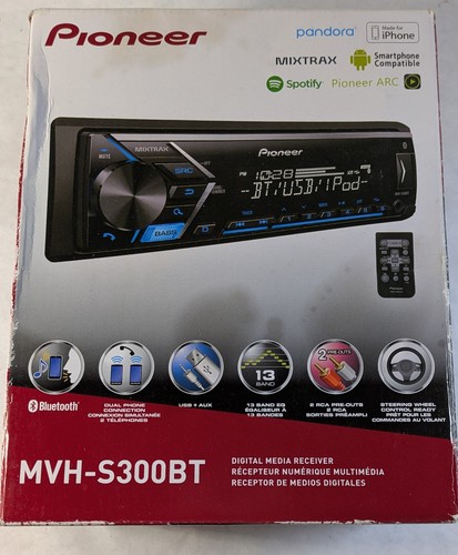 Pioneer mvh s300bt - pioneer, bluetooth