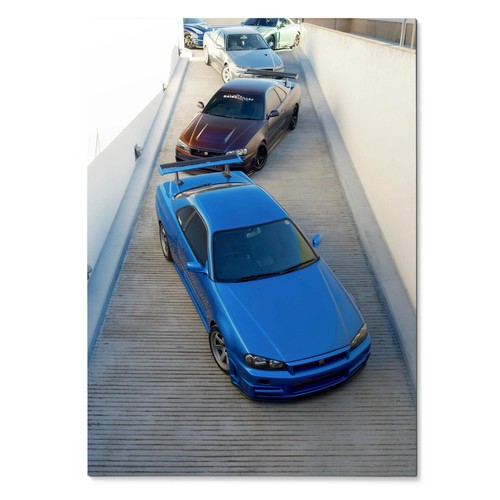Nissan r34 gtr skyline high - nissan,
