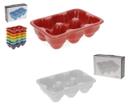 Porcelain egg holder holds - porcelain,