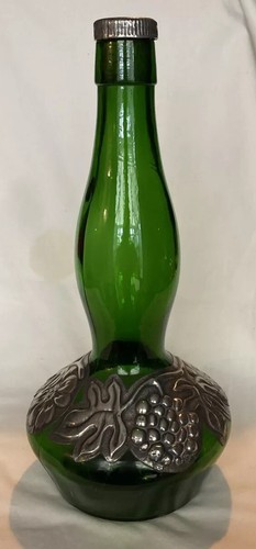 Vintage british green glass - british, &