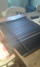 Black venetian blind