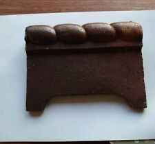 Vintage Antique Stoneware Rope Top Decorative Garden Edging 