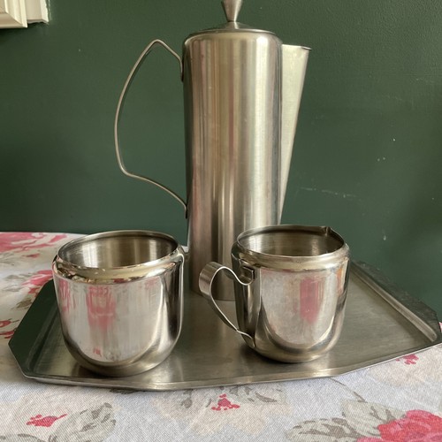 Retro stainless steel - steel, coffee