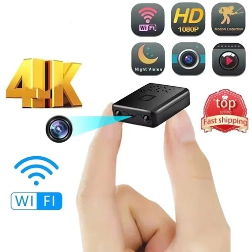 Mini wifi security camera - 4k,