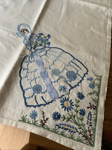Vintage crinoline lady - vintage,