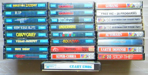 Commodore vic games - commodore,