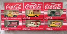 Collection Of Llendo Coca Cola Diecast Metal Toy Vehicles