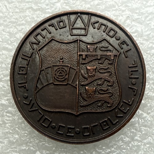 English masonic token - english,