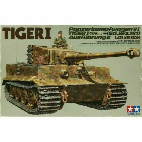 Tamiya 35146 tiger tank late - tamiya,