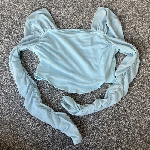 Women light blue - blue, crop