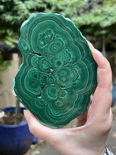 Large Malachite Slab Slice