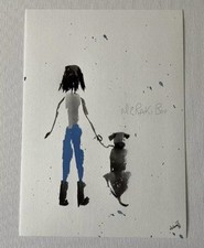 Abstract Watercolour Painting