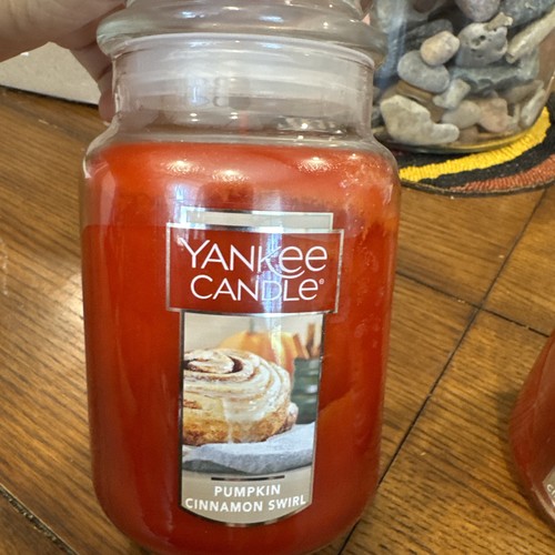 Yankee candle pumpkin cinnamon - pumpkin,