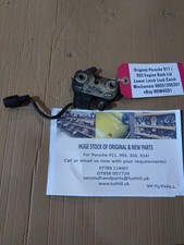 Original Porsche 911 / 993 Engine Deck Lid Lower Latch Lock Catch Mechanism