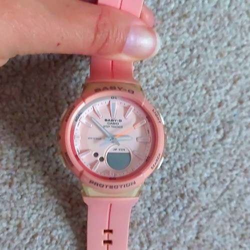 Casio baby bgs - baby-g, pink