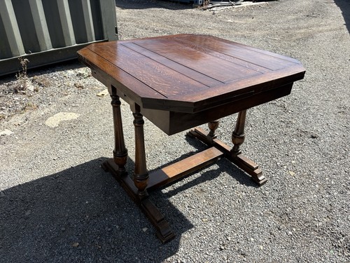Antique oak extending drawer - oak,