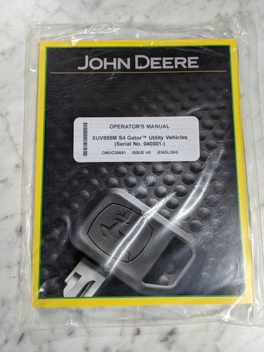 John deere operator service - john,