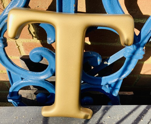 Vintage reclaimed gold letter - vintage,