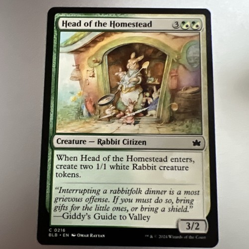Mtg head the - of,
