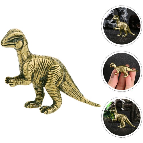 Sculpture brass dinosaur - sculpture,
