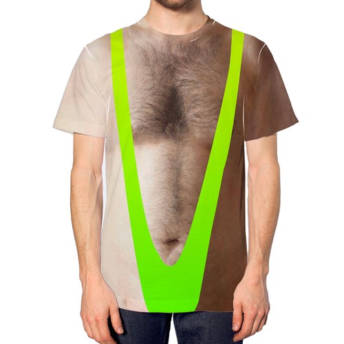Funny mankini all over - all,