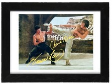 Chuck Norris and Bruce Lee