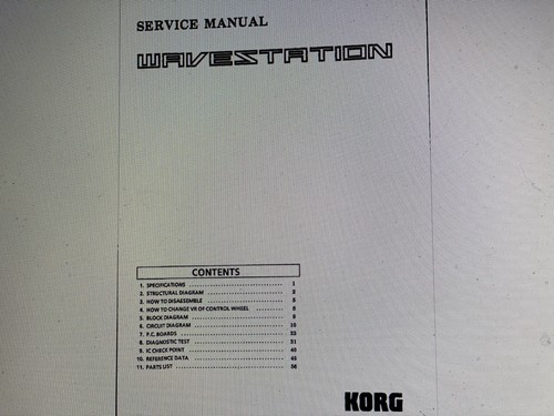 Korg wavestation synthesizer - wavestation,