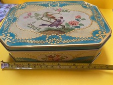 Vintage Biscuit Tin Peek Frean & Co Ltd, England Exotic Bird Design