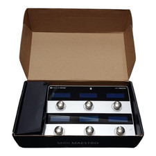 Singular Sound MIDI MAESTRO Universal MIDI Foot Controller Pedal Boxed