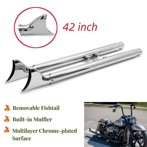 Fishtail slip on exhaust - fishtail,