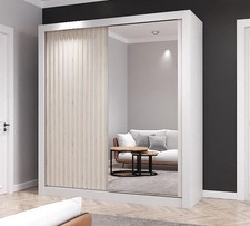 Kingston Modern Sliding Door Wardrobe Available  In Different Sizes and Coluors
