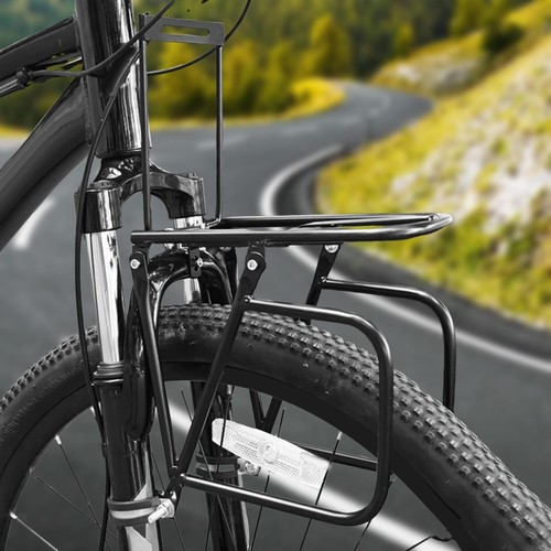 Bike front carrier rack - rack, cargo