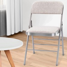 Metal Folding Chair High Back