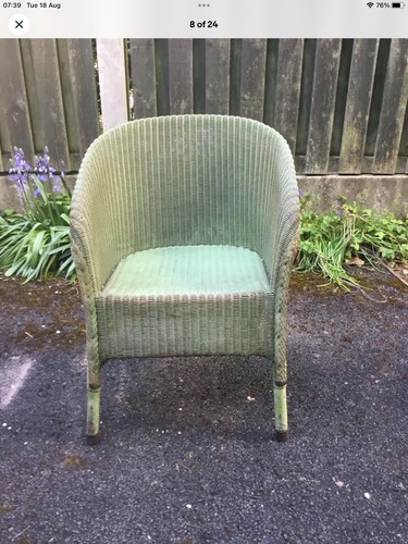 Lloyd loom chair vintage - loom,