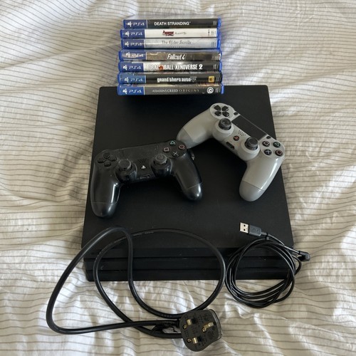 Ps4 pro bundle 1tb - with, 7