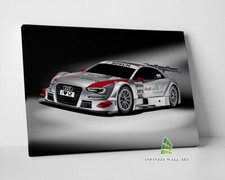 Sports Audi Racing Car Canvas
