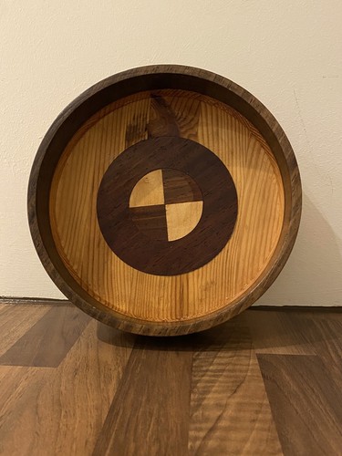 Hand turned wooden - hand,