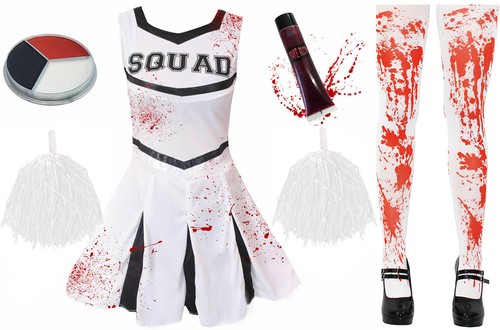Ladies zombie cheerleader and - ladies,