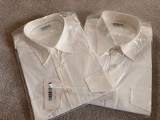 New Mens White Short Sleeve