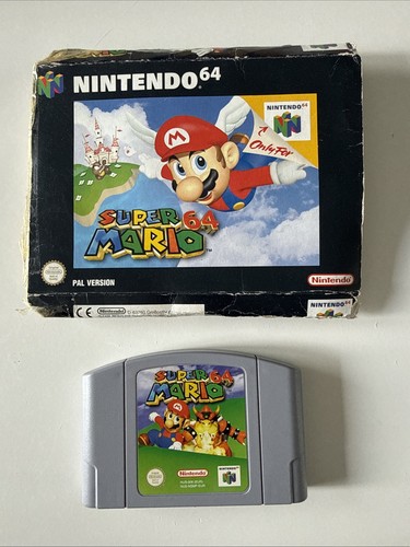 Super mario n64 cartridge - mario, +