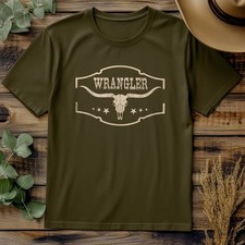 Classic Wranglers T-Shirt Western Line Dancing Cowboy T-Shirt