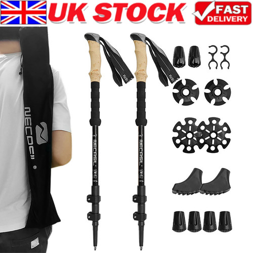 New hiking trekking - new, poles