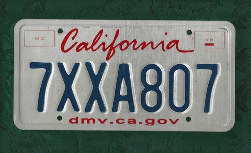7xxa807 california american - 7xxa807,