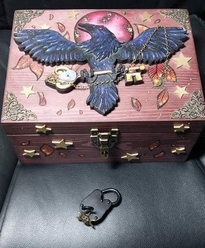 Wooden chest - wooden, trunk