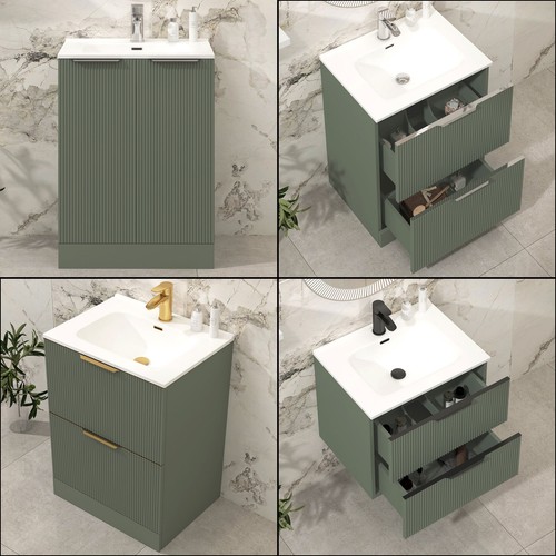 Modern bathroom vanity unit - bathroom,