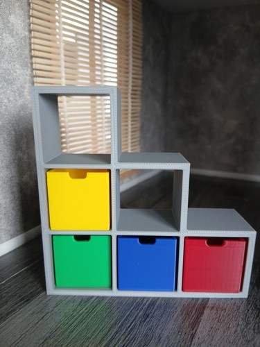 Scale doll house grey - doll,