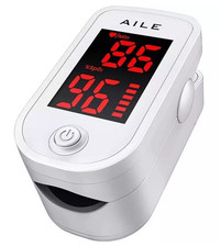 Premium Adult AILE Pulse oximeter, Accurate Oxygen Monitor with Blood Saturation