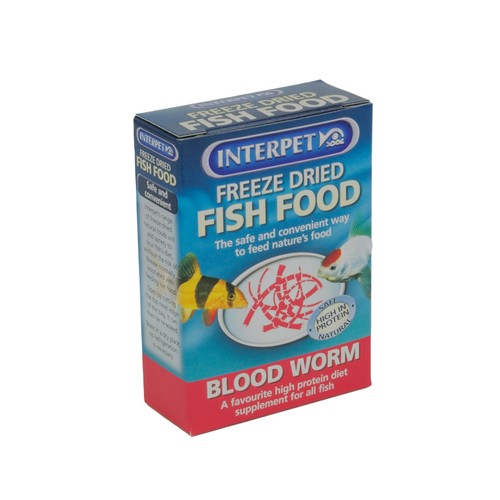 Interpet freeze dried fish - freeze,