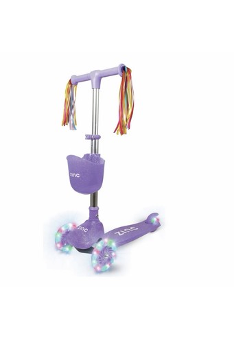 Zinc three wheel glitter - three,