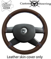 2 TONE BROWN LEATHER STEERING